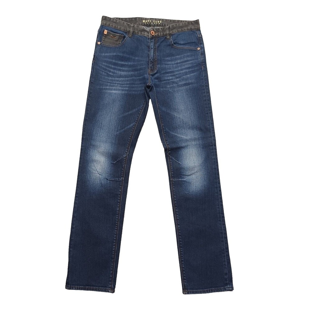 Marc Ecko Cut & Sew Self Taught Men's Jeans With Knee Darts Size 30x32
